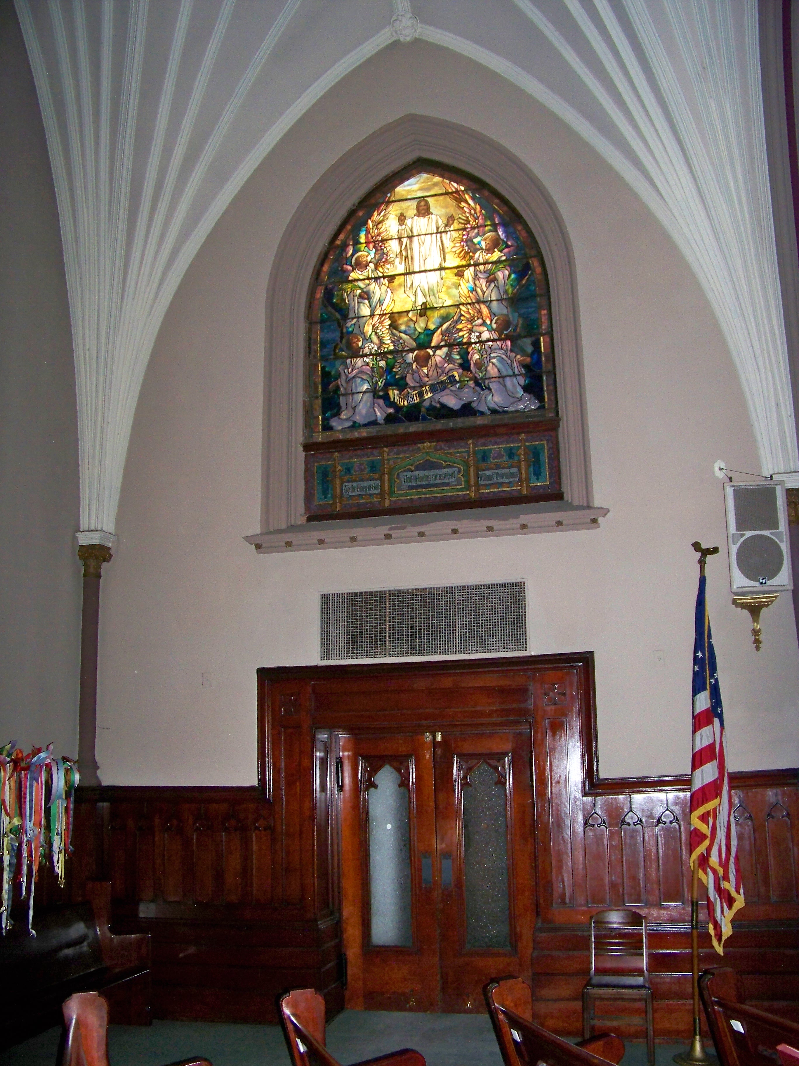 Left side of the altar